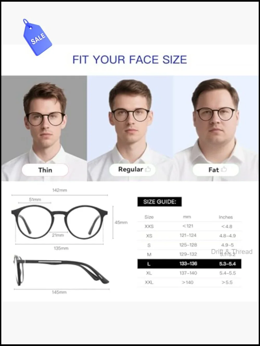Round Blue Light Reading Glasses for Men Women Spring Hinges Magnifying